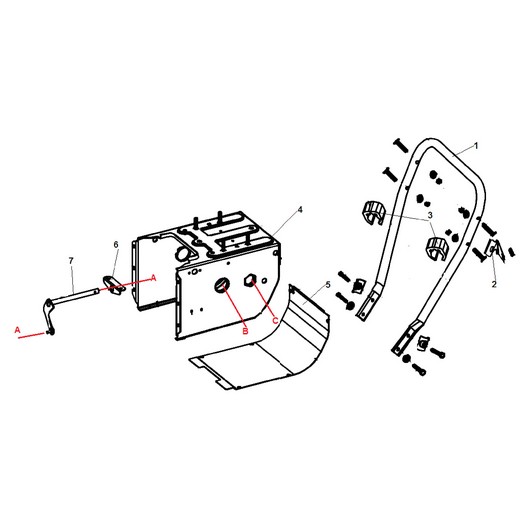 Корпус и рама Champion ST861BS
